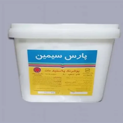 رنگ پلاستیک سفید پارس سیمین