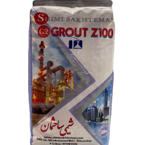 گروت Z100 شیمی ساختمان