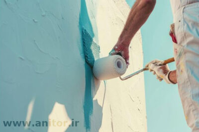 رنگ و عایق نمای سیمانی در یم محصول
