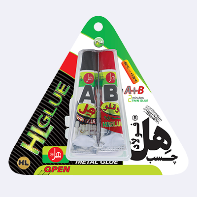 چسب فولاد هل